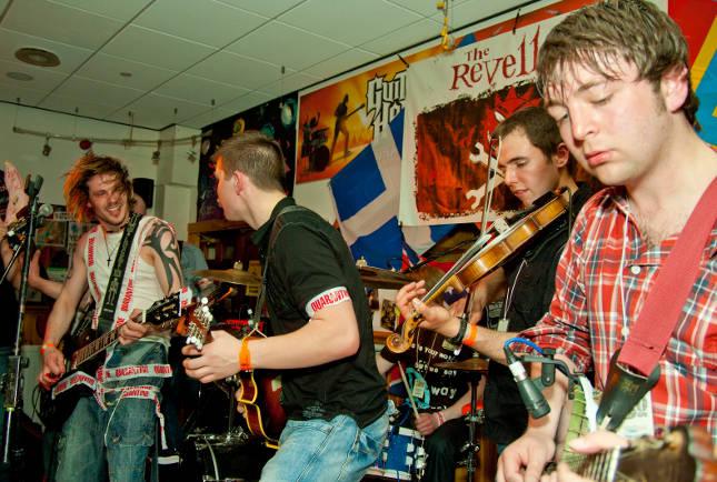 The Revellers at the 2011 Festival