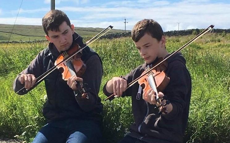 George Spence and Bryden Priest