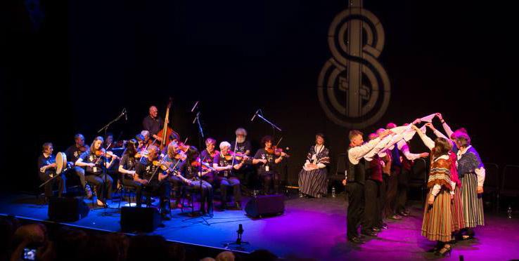 Shetland Folk Dance with Sølja