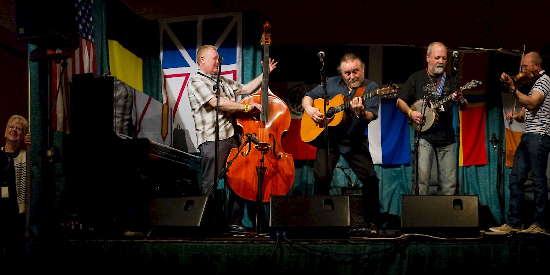 Hom Bru performing at the Dialect Concert