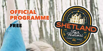 Festival Official Programme 2025 (Courtesy of Shetland Times)