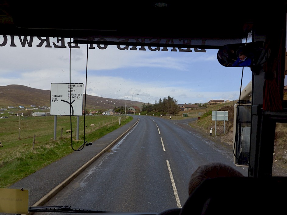 On the way to the North Isles - Photo Chris Brown